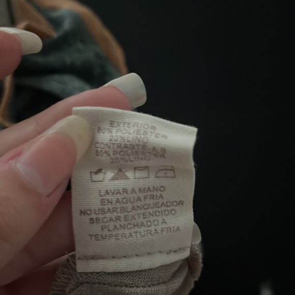 Hem & Thread Tank Top With Pocket, Size Small - Picture 4 of 5